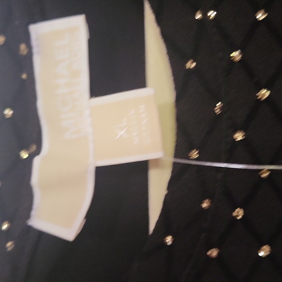 Michael Kors Black Dressy Sweater sz XL NWT - Picture 3 of 5